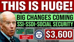 changes 3600 checks ssi ssdi seniors social security disability update DKO3VwhRkE8