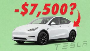 ev tax credit update how to get 7500 off an electric vehicle in 2023 OOQOzGV7Iw8