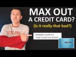 MAX OUT A CREDIT CARD? Is it THAT bad? What happens if you hit your credit limit (but pay it off)?