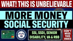 WHAT?! NEW 2023 BENEFIT CHECK | SSI, SSDI, Social Security, Disability, Senior, VA, RRB Update