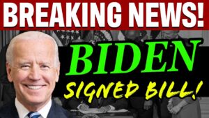 JUST IN! Landmark Bill Signed by President Biden Brings Major Changes