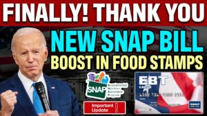 GOOD NEWS! NEW 2023 SNAP BILL | Boost in Food Stamps | EBT Benefits Update | Emergency Allotments