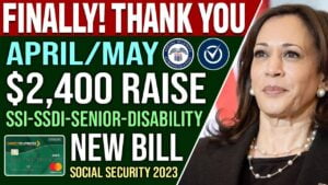 $2400 RAISE IN BENEFITS (April/May 2023) | SSA, SSI, SSDI, Senior, Social Security Disability Checks