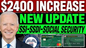 NOW?! $2400 INCREASE For SSI and SSDI, Social Security, Disability, VA Recipients 2023 Update