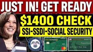 JUST IN! $1400 CHECK For SSI and SSDI, Social Security, Disability, VA, RRB Recipients 2023 Update