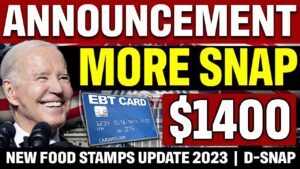 EXTRA SNAP Benefits Announcement 2023 | Big Food Stamps Update | D-SNAP + EBT & much more...
