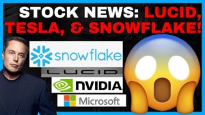 Stock Market News Update: Lucid Stock, Tesla Stock, SNOW Stock, AAPL stock, MSFT Stock, and Bitcoin!