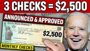 GOOD NEWS! $2,500 Monthly Checks for Low Income are Approved & Coming Now | STIMULUS 2023 UPDATE