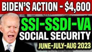 GREAT NEWS! New BIDEN'S PLAN for SSI and SSDI, Social Security Disability, VA Recipients 2023