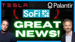 SOFI STOCK HAS HUGE UPSIDE! Palantir Gets Awarded a GREAT CONTRACT! Tesla has unlocked more revenue!