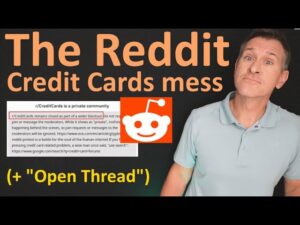 The Reddit Credit Cards Mess (+ Open Thread Credit Card Discussion)