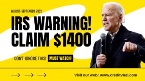 NEW LETTER! IRS 2023 Warning to AMERICANS | HOW TO CLAIM $1400 NOW | Bonus P-EBT Update