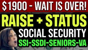 WAIT IS OVER! Raise is Coming | SSI, SSDI, Social Security | $1900 CHECK (August - September 2023)