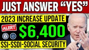 FINALLY! $6,400 Social Security, SSI and SSDI BENEFITS INCREASE | September 2023 | Senior, SSA, VA