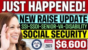 WHAT!!! $6,600 Social Security, SSI, SSDI RAISE UPDATE + SOLUTION (SEPTEMBER 2023) Senior, SSA, VA