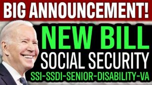 BIG NEWS! Social Security NEW BILL...RAISE ANNOUNCEMENT! (WATCH NOW) SSI, SSDI, Senior, SSA, VA 2023