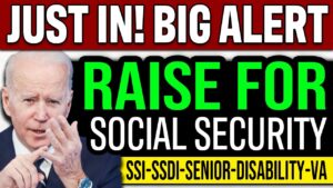 JUST IN! Social Security RAISE IN BENEFITS...BIG ALERT! (WATCH NOW) SSI SSDI, Senior, SSA, VA 2023