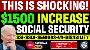 SHOCKING: New 2023 Social Security Bill to Boost Benefits $1500 OR 25% | SSI SSDI SSA COLA Update