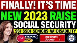 IT'S TIME! New Social Security 2023 Increase | BILL IN CONGRESS | SSI SSDI SSA COLA Update