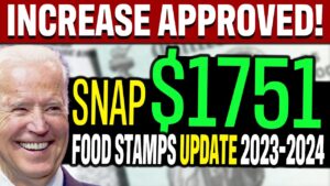 $1751 SNAP INCREASE UPDATE | Food Stamp Raise in Congress | New EBT Update 2023 & 2024