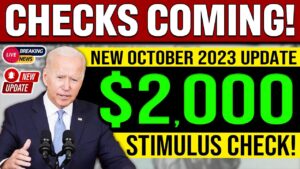 STIMULUS CHECKS Coming NOW to Millions… Low-Income, Social Security, SSI, SSDI Stimulus Check Update