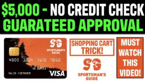 HOW TO GET $5000 CREDIT CARD | No Credit Check (GUARANTEED APPROVAL) Shopping Cart Trick 2023 - 2024