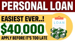 NEW $40,000 Personal Loan | BAD OR NO CREDIT OKAY | No Impact On Credit Score | MUST WATCH!