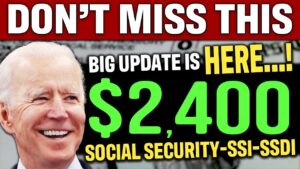 $2400 CHECK! Social Security MORE Payment Update | October 2023 Bill | SSI SSDI Senior VA Disability