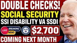 DOUBLE CHECKS ARE APPROVED & COMING FOR SSI Social Security (December 2024 Update) SSDI SSA