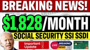 BREAKING: Social Security INCREASE APPROVED? ($1828/Month) SSI SSDI SSA 2024 Update