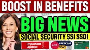 BOOST IN BENEFITS for Social Security SSI SSDI VA Disability (WATCH NOW) Congress New 2024 Update