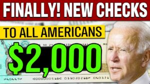 TIME For $2000 Stimulus Checks (WATCH NOW) Fourth Stimulus Check Update | Congress 2024 Stimulus
