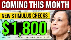 HURRY UP! Monthly $1800 Checks (MUST WATCH) Congress Fourth Stimulus Check 2024 Update