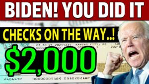 BIDEN'S SURPRISE? $2000 STIMULUS CHECKS TO ALL (Must Watch) Fourth Stimulus Check 2024 Update