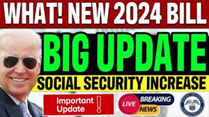 CONFIRMED! BIG 2024 SOCIAL SECURITY INCREASE UPDATE (Must Watch) SSI SSA SSDI VA Disability RRB