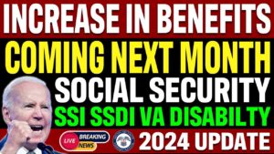 SOLVED? Social Security INCREASES TO ALL Next Month (WATCH NOW) SSI SSDI SSA VA 2024 Update