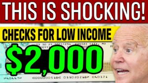 BIG NEWS! $2000 Checks for Low Income Americans (WATCH NOW) Fourth Stimulus Check 2024 Update