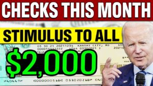 BREAKING: $2000 Checks This Month (WATCH NOW) 4th Stimulus 2024 Update
