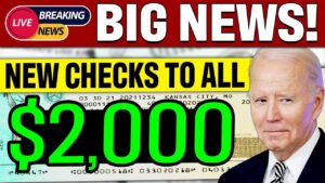 BIG NEWS! $2000 STIMULUS CHECKS TO ALL AMERICANS (Watch Now) Fourth STIMULUS CHECKS 2024 Update