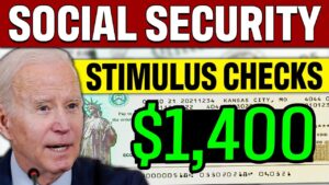 GOOD NEWS! $1400 Stimulus Check for SSI SSDI Social Security & VA 2024 Update