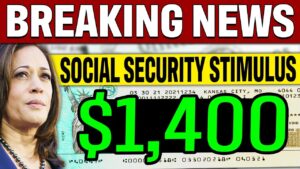 BREAKING: $1400 Social Security Stimulus Check Update (MUST WATCH) SSI SSA SSDI 2024 UPDATE