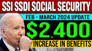 GOOD NEWS! New Bill to RAISE BENEFITS for Social Security SSI SSDI VA  (MUST WATCH) SSA 2024 UPDATE