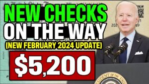 IT'S FINAL! $5,200 Stimulus Checks for Low Income Americans (FEBRUARY 2024) 4th Stimulus Update