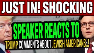 Speaker Johnson's JAW-DROPPING Response To Trump's Comments On Jewish Americans (MUST-WATCH)